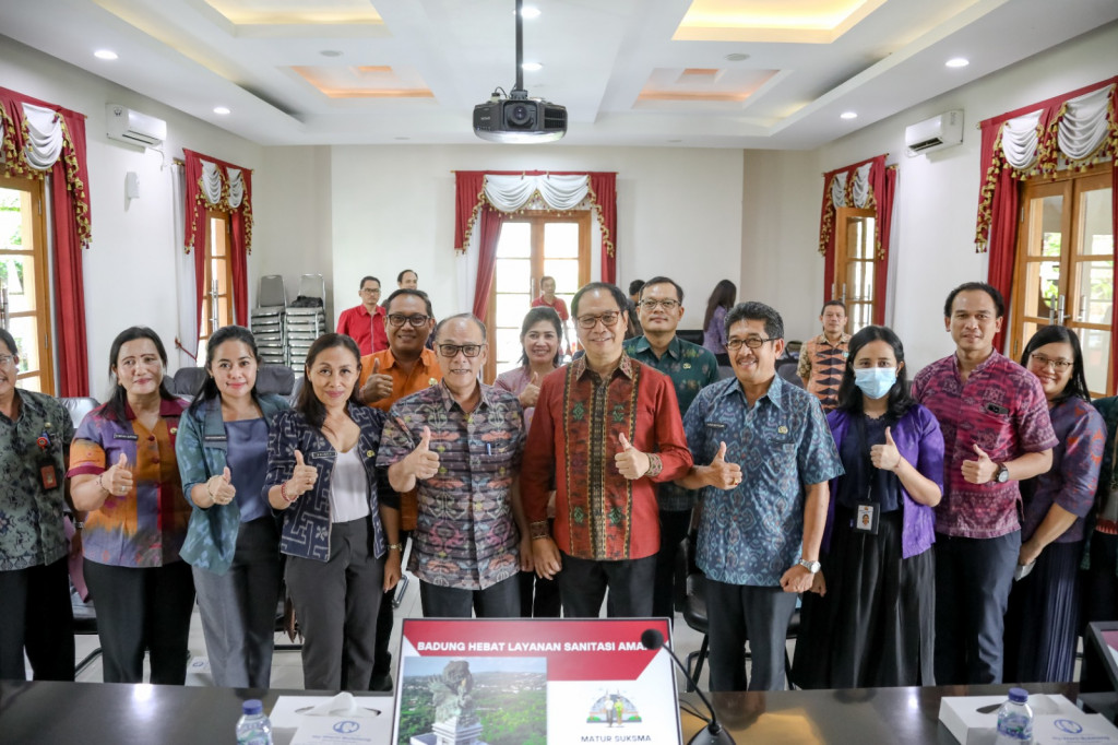 Wabup Suiasa menerima Pokja PKP dan BPPW Provinsi Bali